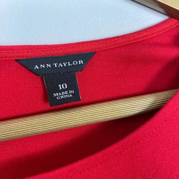 Ann Taylor Red Dress - Picture 4 of 10